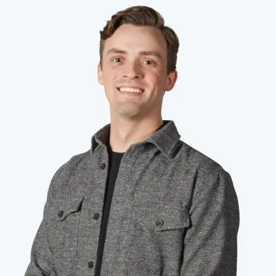 Headshot of Riley Crane, long-term client and friend.